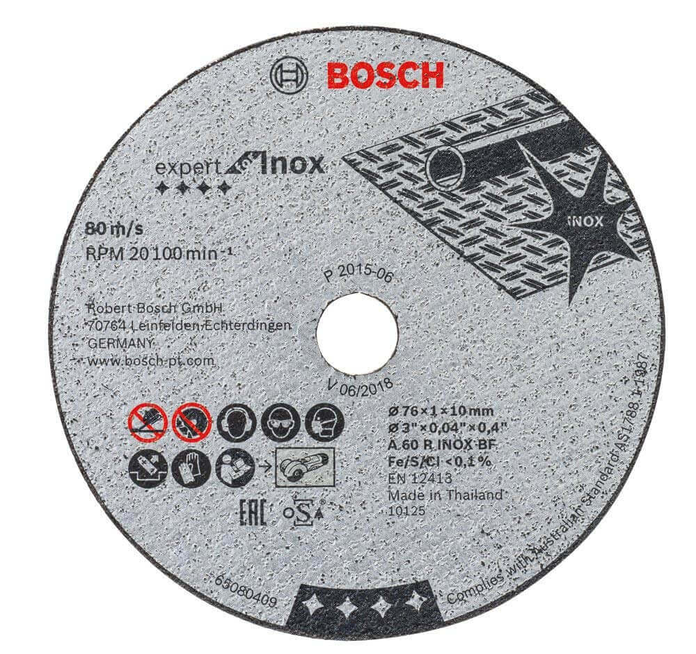 Bosch Professional - 5 Dischi Expert for Inox